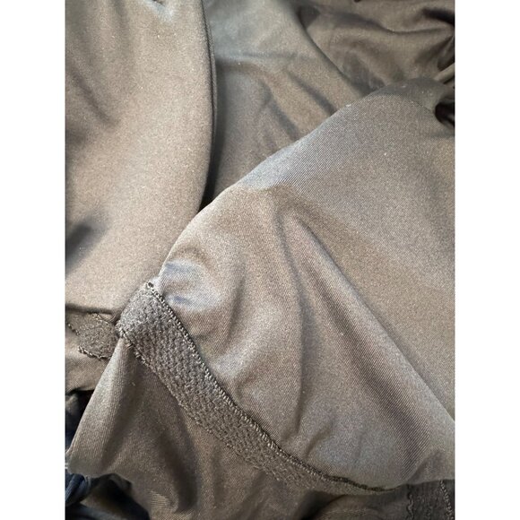 Becca One Piece Swimsuit Size Medium Black Padded Adjustable Lace Back NWT $138 - Picture 3 of 11